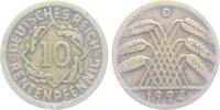 Weimarer Republik 10 Rentenpfennig 10 Rentenpfennig -