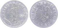 Drittes Reich 1 Reichspfennig 1 Reichspfennig - mit Hakenkreuz -