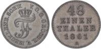 Mecklenburg-Schwerin 1/48 Taler Friedrich Franz II. 1842-1883. -