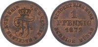 Mecklenburg-Schwerin Pfennig Friedrich Franz II. 1842-1883. -