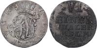 Mecklenburg-Strelitz 1/6 Taler Adolf Friedrich IV. 1752-1794. -