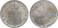 Oldenburg Silbergroschen Nicolaus Friedrich Peter 1853-1900. -