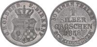 Oldenburg Silbergroschen Nicolaus Friedrich Peter 1853-1900. -
