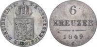 Römisch Deutsches Reich 6 Kreuzer Franz Joseph I. 1848-1916. -