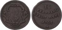 Augsburg, Stadt 2 Pfennig -