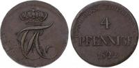 Anhalt-Bernburg 4 Pfennig Alexius Friedrich Christian 1796-1834. -