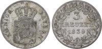 Bayern 3 Kreuzer Ludwig I. 1825-1848. -