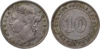 Malaysia-Straits Settlements 10 Cents Victoria 1837-1901. -