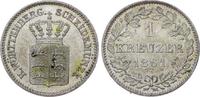 Württemberg Kreuzer Wilhelm I. 1816-1864. -