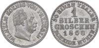 Brandenburg-Preußen Silbergroschen 1868 A Wilhelm I. 1861-1888. EF