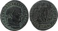 Kaiserzeit Follis 308-324 n. Chr. Licinius I. 308-324. Grüne Patina. VF