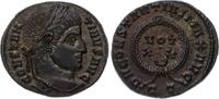 Kaiserzeit Follis 307-337 n. Chr. Constantinus I. der Große 307-337. Herrliche Patina. EF.
