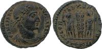 Kaiserzeit Follis 307-337 n. Chr. Constantinus I. der Große 307-337. Patina. VF
