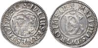 Braunschweig-Dannenberg Doppelschilling Julius Ernst 1598-1636. Leichte Prägeschwäche, EF