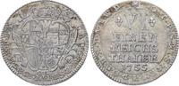 Münster, Bistum 1/6 Taler Clemens August von Bayern 1719-1761. -