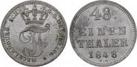 Mecklenburg-Schwerin 1/48 Taler Friedrich Franz II. 1842-1883. -