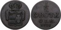 Oldenburg 1/2 Grote Paul Friedrich August 1829-1853. -
