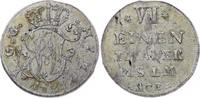Mecklenburg-Strelitz 1/6 Taler Adolf Friedrich IV. 1752-1794. -