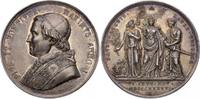 Italien-Kirchenstaat / Vatikan Silbermedaille ANNO I / Pio IX. 1846-1878. -