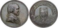 Braunschweig-Calenberg-Hannover Bronzemedaille 1791 Georg III. 1760-1820. VF-EF