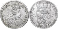 Brandenburg-Preußen 2/3 Taler 1692 Friedrich III. 1688-1701. Winz. Schrötlingsfehler, fast vorzüglich