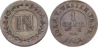 Westfalen, Königreich Centime Hieronymus Napoleon 1807-1813. -