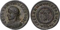 Kaiserzeit Follis 316-340 n. Chr. Constantinus II. 316-340. Ausdrucksstarkes Portrait. EF