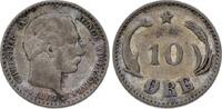 Dänemark 10 Öre 1 Christian IX. 1863-1906. -