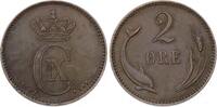 Dänemark 2 Öre 1 Christian IX. 1863-1906. -