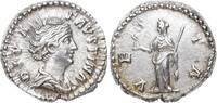 Kaiserzeit Denar Antoninus Pius für Faustina maior gestorben 141. Feine Tönung. EF