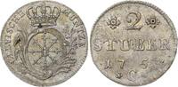 Brandenburg-Preußen 2 Stüber 1 Friedrich II. 1740-1786. -