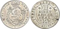 Hessen-Kassel 1/8 Taler Friedrich II. 1760-1785. -
