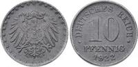 Kleinmünzen 10 Pfennig 1922 G CH UNC