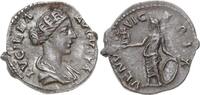 Kaiserzeit Denar Lucilla, Tochter d. M. Aurelius, Gattin d. L.Verus. Hübsche Patina. VF-EF