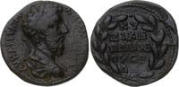 Kaiserzeit Bronze 177-192 n. Chr. Commodus 177-192. Prägeschwäche, Felder leicht geglättet, VF+