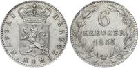 Nassau 6 Kreuzer Wilhelm 1816-1839. -