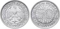 Weimarer Republik 50 Pfennig 1932 E EF