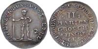 Braunschweig-Calenberg-Hannover 2 Mariengroschen 1781 Georg III. 1760-1820. Prachtexemplar. Hübsche Patina. CH UNC