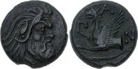 Thrakia AE Bronze 325/ 310 v. Chr Pantikapaion Dunkelgrüne Patina. VF-EF