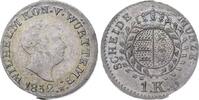 Württemberg Kreuzer Wilhelm I. 1816-1864. -