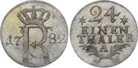 Brandenburg-Preußen 1/24 Taler Friedrich II. 1740-1786. -