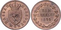 Nassau Kreuzer Adolph 1839-1866. -