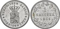 Nassau Kreuzer Adolph 1839-1866. -