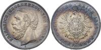 Baden 5 Mark Friedrich I. 1856-1907. -