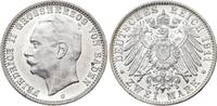 Baden 2 Mark Friedrich II. 1907-1918. -