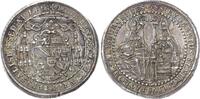 Geistlichkeit-Salzburg, Erzbistum 1/2 Taler 1703 Johann Ernst von Thun und Hohenstein 1687-1709. Prächtige Patina. Kl. Schrötlingsfehler, UNC-