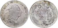 1/3 Taler 1778  B Brandenburg-Preußen Friedrich II. 1740-1786. Feine Patina. Kl. Schrötlingsfehler, min. justiert, vorzüglich-Stempelglanz