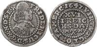 Schleswig-Holstein-Gottorp 1/16 Taler Friedrich III. 1616-1659. -
