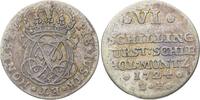 Schleswig-Holstein-Gottorp 6 Schilling Karl Friedrich 1702-1739. -