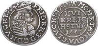 Schleswig-Holstein, Königliche Linie 1/16 Taler Friedrich III. 1648-1670. -